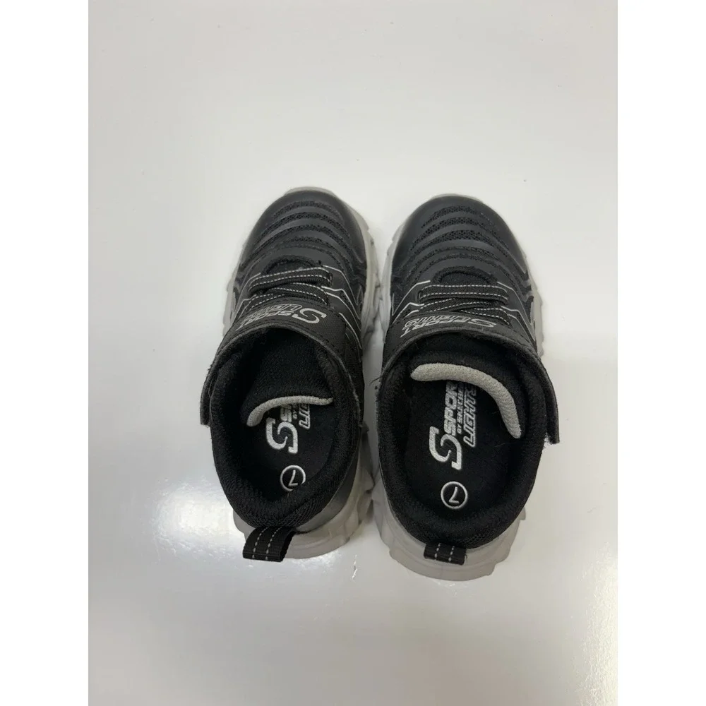 S Sport By Skechers Toddler Boys'‎ Sz 7 Hook  & Loop Closure Sneakers Light Up